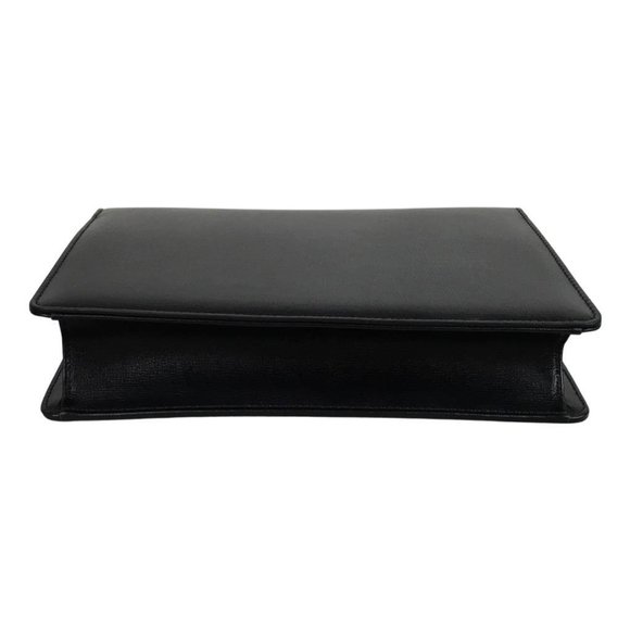 Gucci Women's GG Interlocking Flap Crossbody Bag Black DM1 - Picture 8 of 16